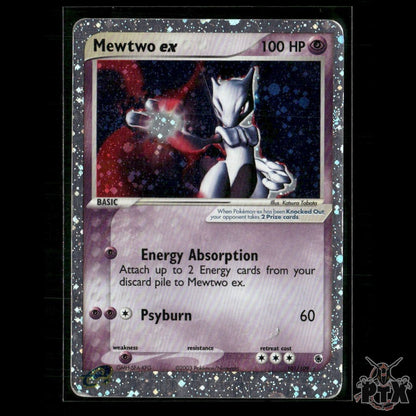 Mewtwo ex 101/109 EX Ruby and Sapphire HP Pokemon