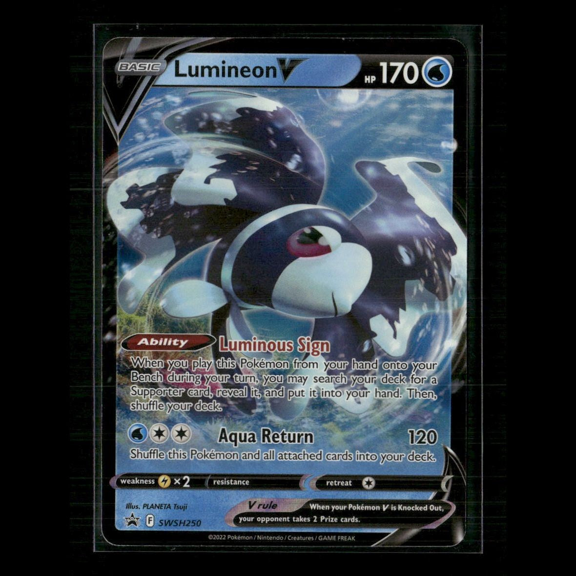 Lumineon V SWSH250 SWSH: Sword & Shield Promo Cards NM Pokemon
