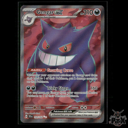 Gengar ex 193/162 SV05: Temporal Forces NM Pokemon