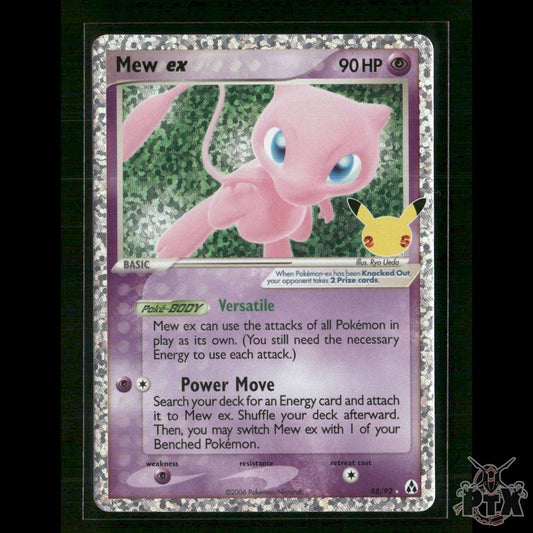 Mew ex 88/92 Celebrations: Classic Collection NM Pokemon