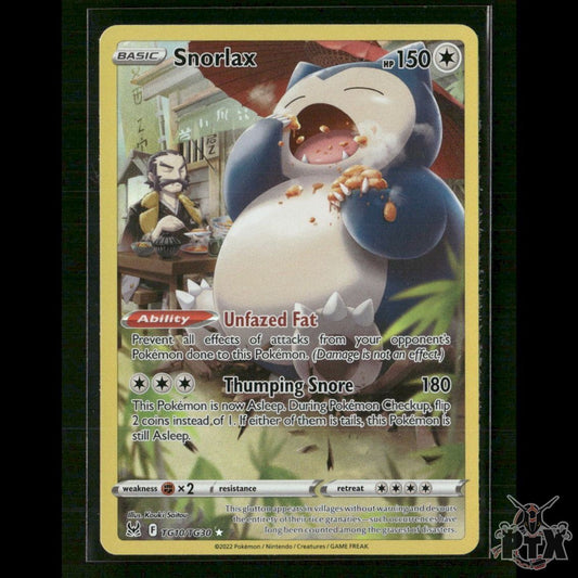 Snorlax TG10/TG30 SWSH11: Lost Origin Trainer Gallery NM Pokemon