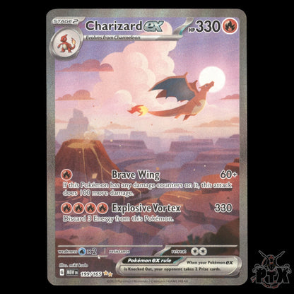 Charizard ex #199/165 MEW 151 NM/Near Mint Pokemon 2023