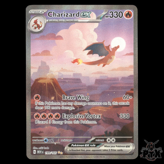Charizard ex #199/165 MEW 151 NM/Near Mint Pokemon 2023