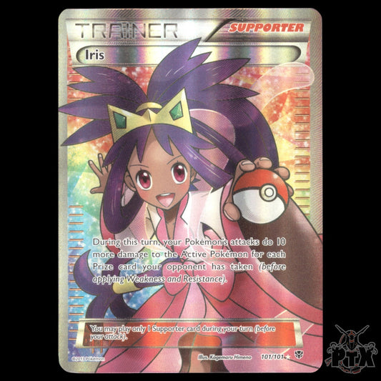 Iris #101/101 Plasma Blast LP/MP Pokemon 2013