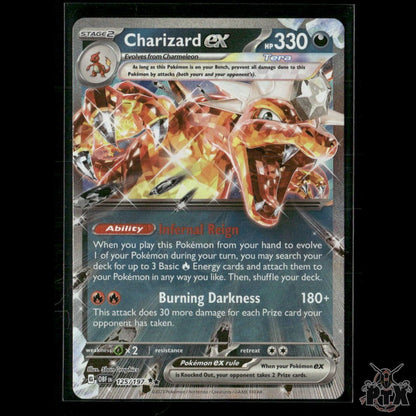 Charizard ex 125/197 SV03: Obsidian Flames NM Pokemon