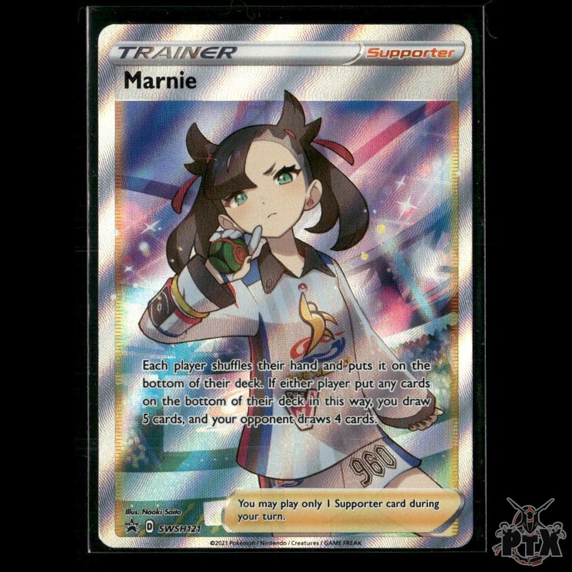 Marnie SWSH121 SWSH: Sword & Shield Promo Cards NM Pokemon