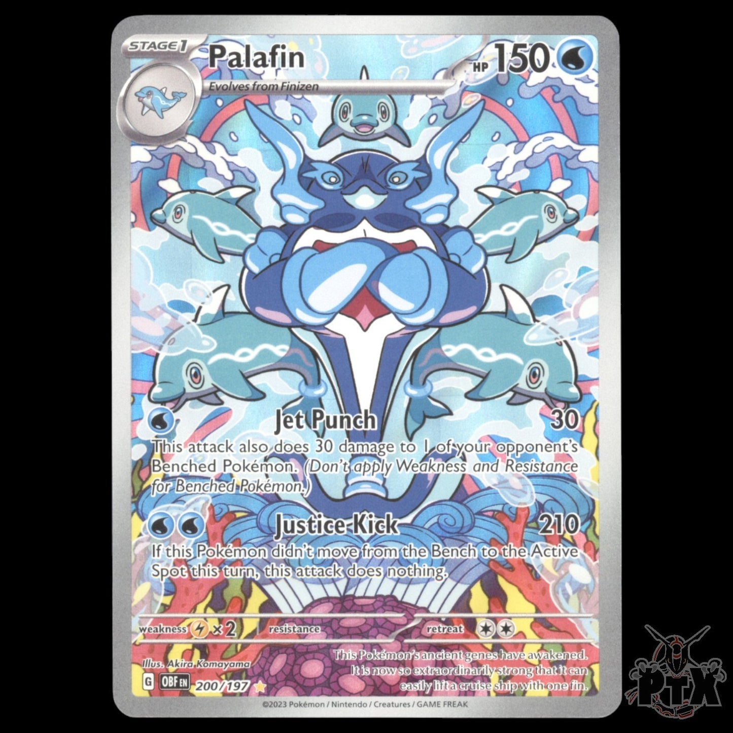 Palafin #200/197 Obsidian Flames NM/Near Mint Pokemon 2023