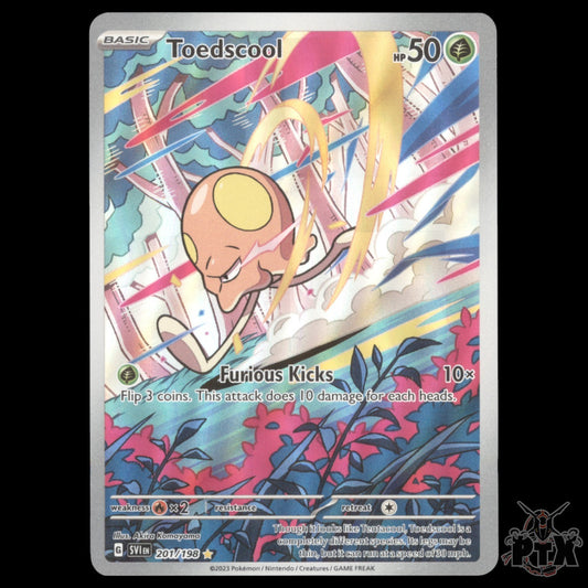 Toedscool #201/198 Scarlet & Violet Base NM/Near Mint Pokemon 2023