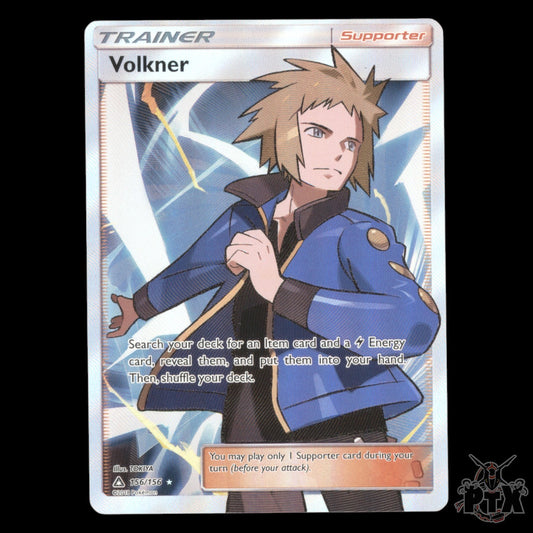 Volkner #156/156 Ultra Prism NM/Near Mint Pokemon 2018