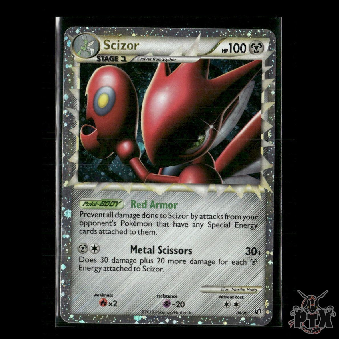 Scizor (Prime) 84/90 Undaunted MP Pokemon