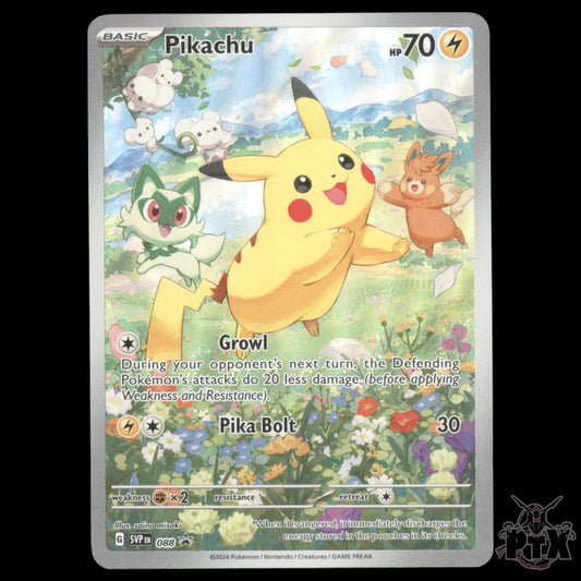 Pikachu #088 Scarlet & Violet Promo NM/Near Mint Pokemon 2024