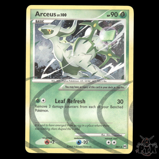Arceus LV. 100 #AR2 Platinum Arceus LP/Lightly Played Pokemon 2009