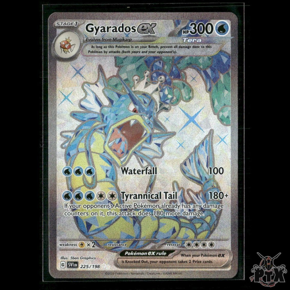 Gyarados ex 225/198 SV01: Scarlet & Violet Base Set NM Pokemon
