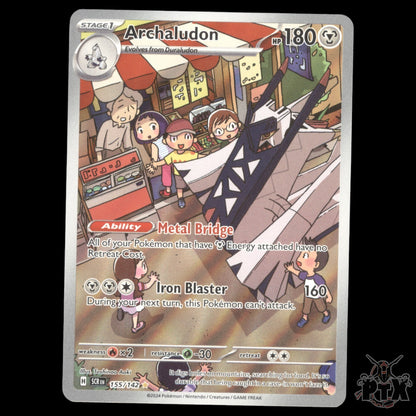 Archaludon #155/142 Stellar Crown NM/Near Mint Pokemon 2024