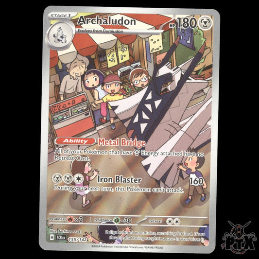 Archaludon #155/142 Stellar Crown NM/Near Mint Pokemon 2024