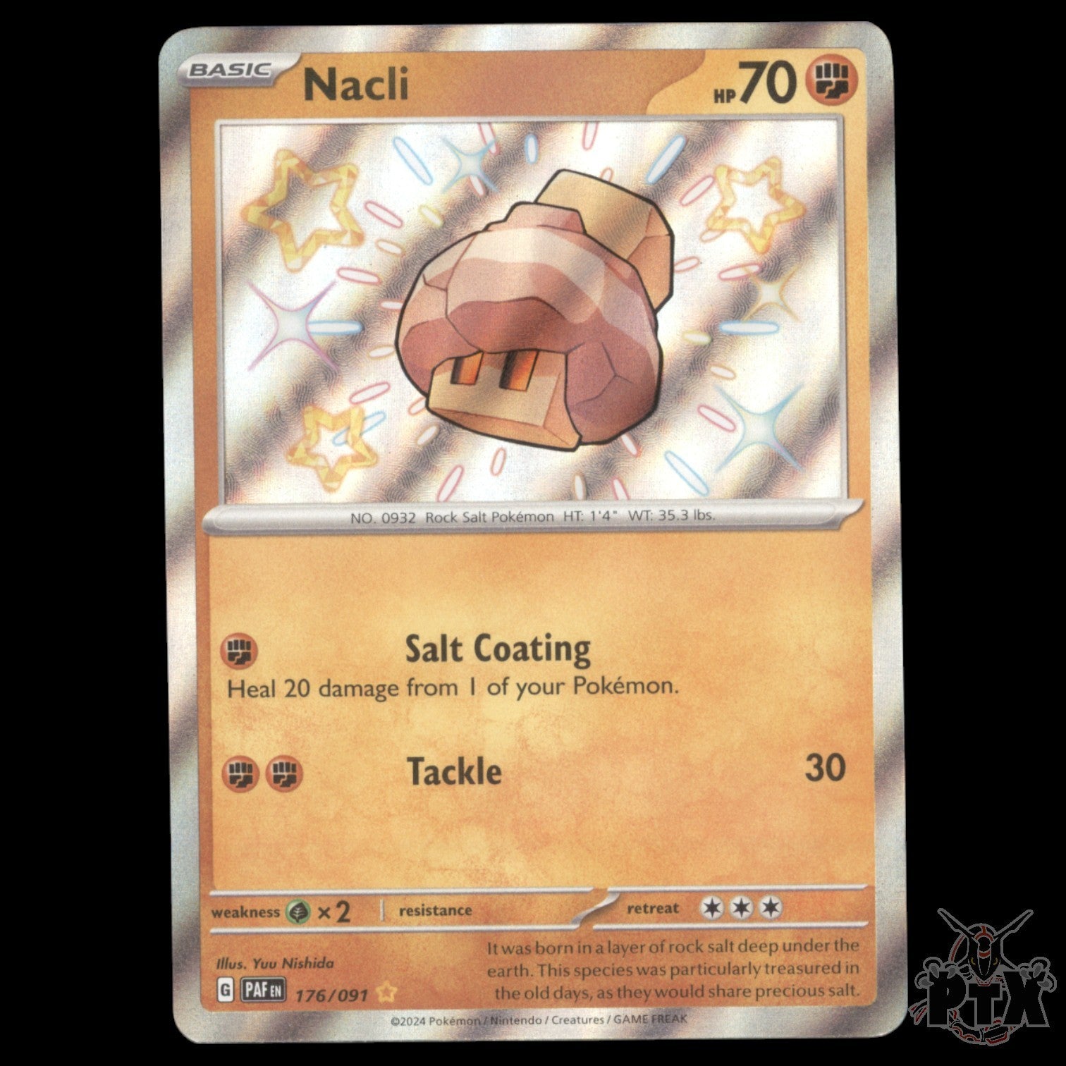 Nacli 176/091 SV: Paldean Fates NM Pokemon