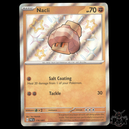 Nacli 176/091 SV: Paldean Fates NM Pokemon