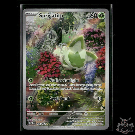Sprigatito 196/193 SV02: Paldea Evolved NM Pokemon