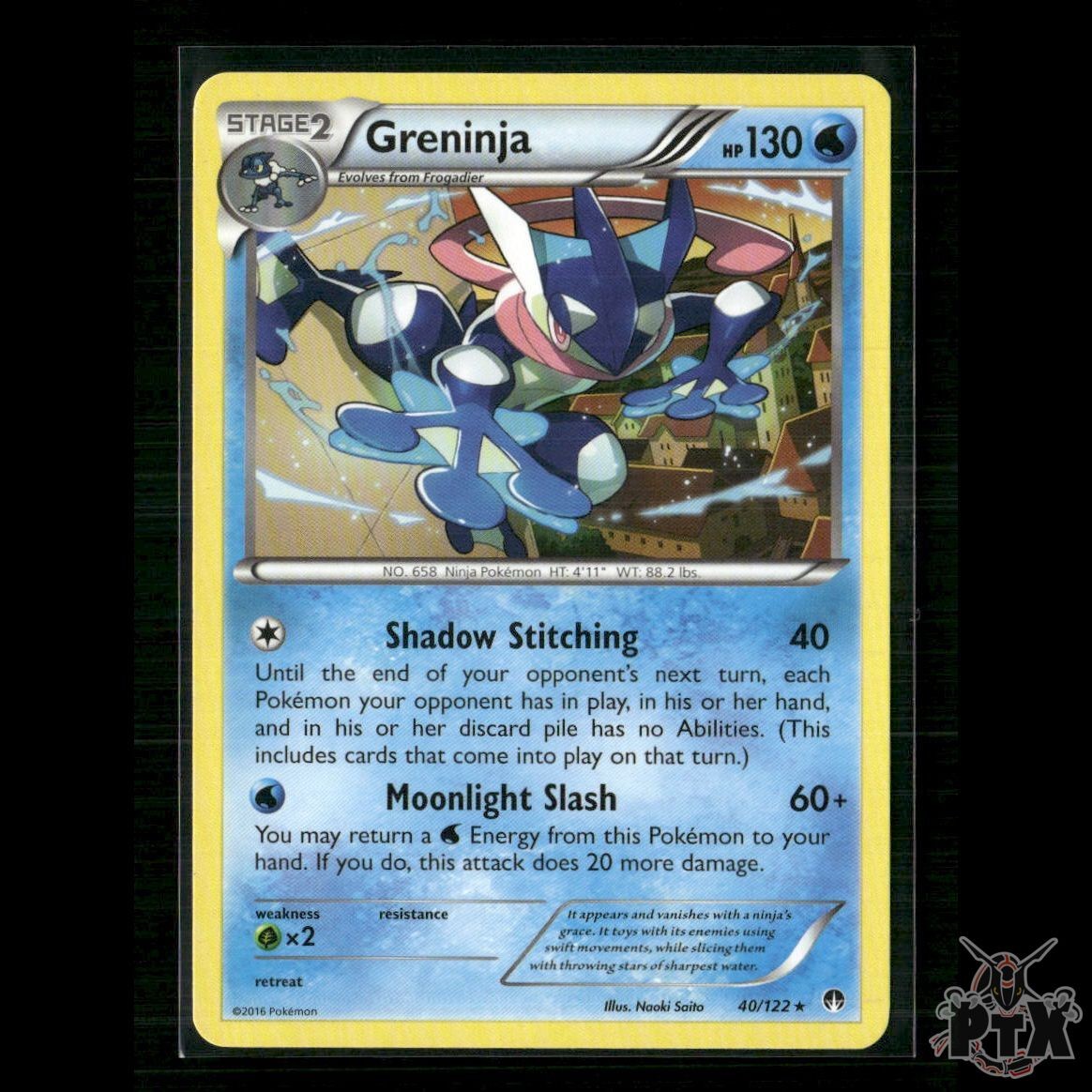 Greninja 40/122 XY - BREAKpoint NM Pokemon