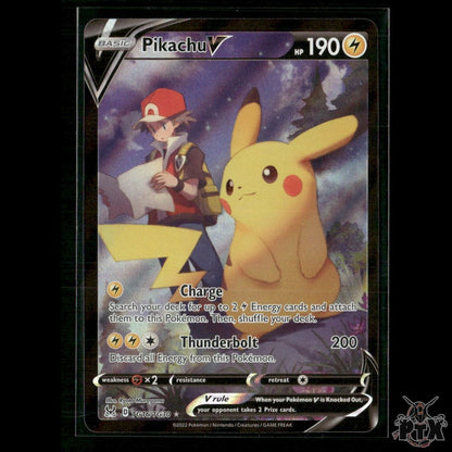 Pikachu V TG16/TG30 SWSH11: Lost Origin Trainer Gallery NM Pokemon