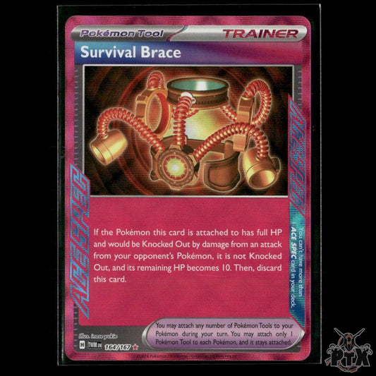 Survival Brace 164/167 SV06: Twilight Masquerade NM Pokemon