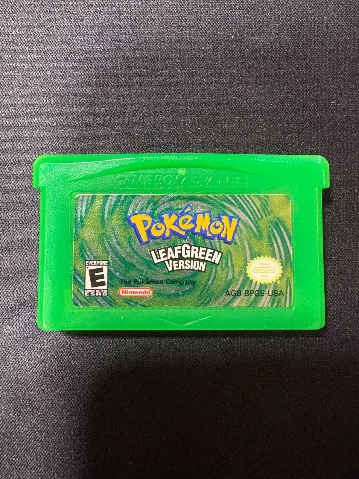Pokemon Leafgreen Version Gameboy Advance GBA Cartridge Working & Authentic