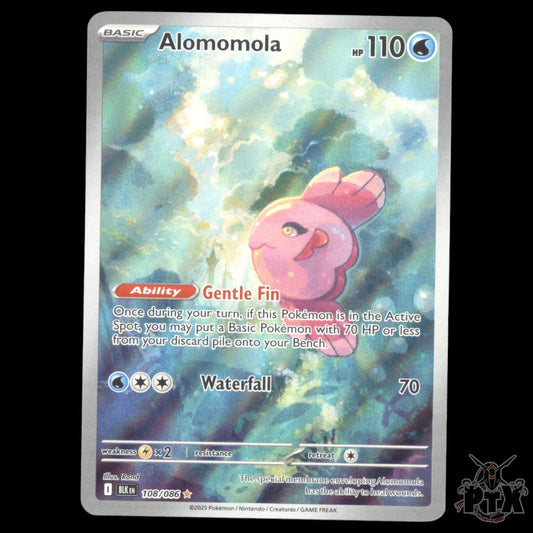 Alomomola #108/086 Black Bolt NM/Near Mint Pokemon 2025
