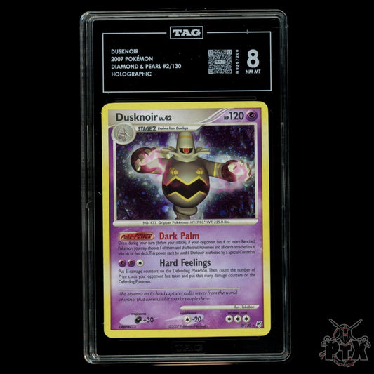 Dusknoir Holo 2/130 TAG 8 Diamond & Pearl Pokemon 2007
