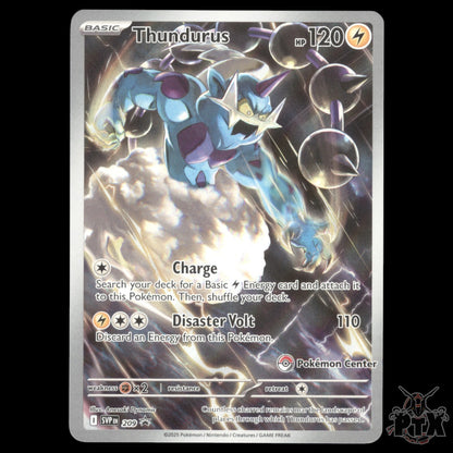 Thundurus #209 Pokemon Center Stamped Promo NM/Near Mint Pokemon