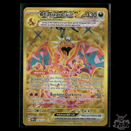 Charizard ex 228/197 SV03: Obsidian Flames NM Pokemon