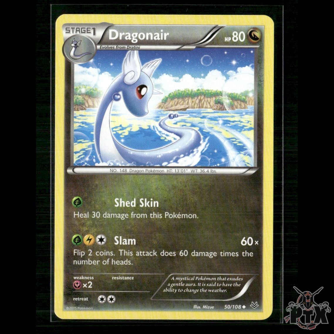 Dragonair 50/108 XY - Roaring Skies LP Pokemon