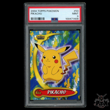 Pikachu 53 PSA 9 Topps Advanced Challenge Pokemon 2004