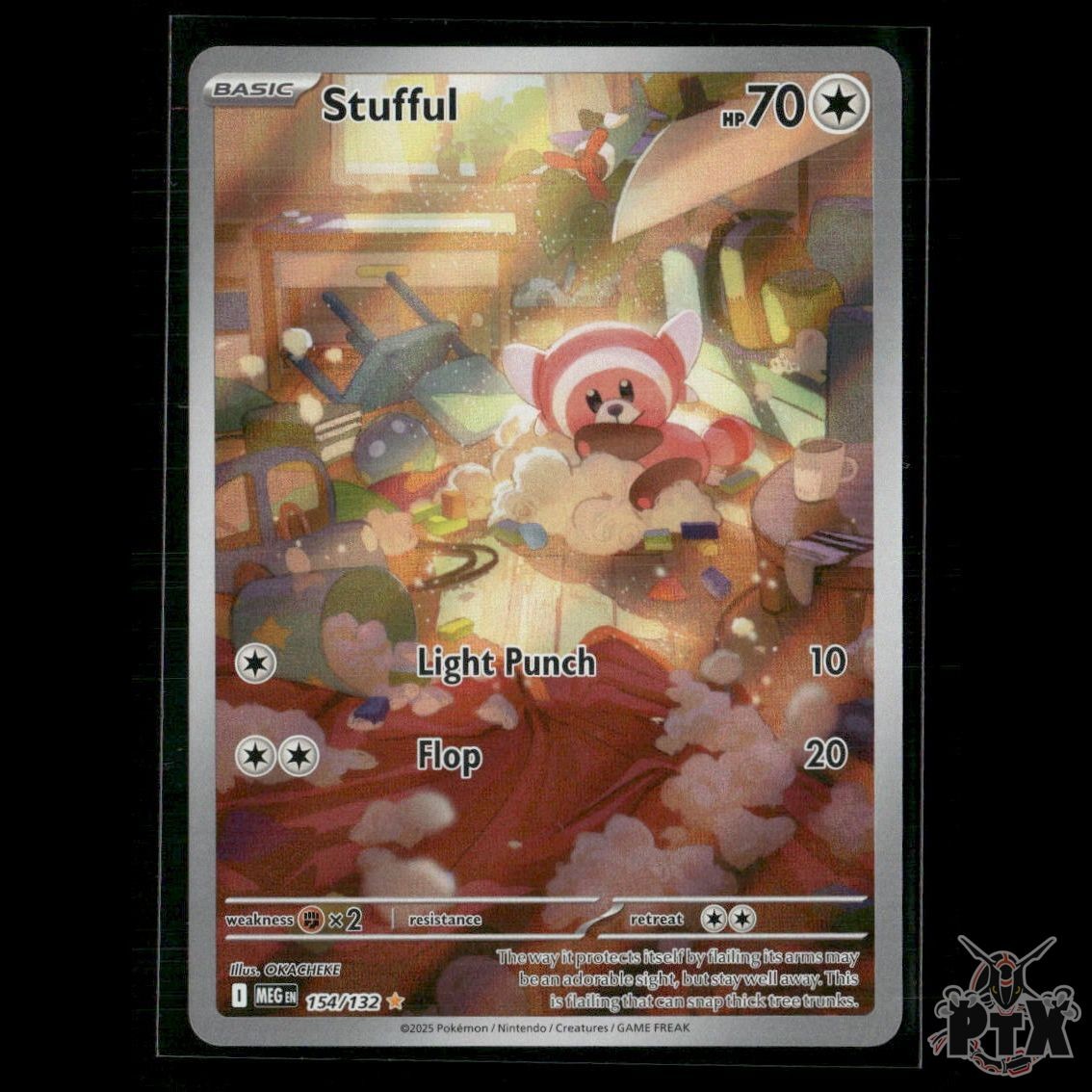 Stufful 154/132 ME01: Mega Evolution NM Pokemon