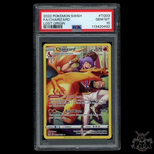 Charizard #TG03/TG30 PSA 10 Lost Origin Pokemon 2022
