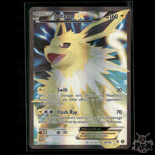 Jolteon EX 28a/83 Alternate Art Promos MP Pokemon