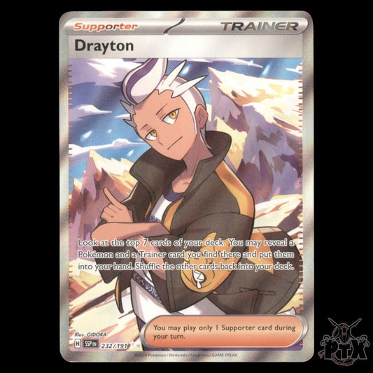 Drayton #232/191 Surging Sparks NM/Near Mint Pokemon 2024