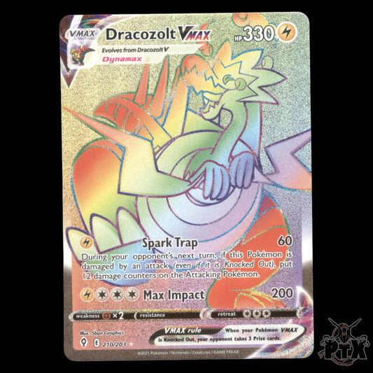 Dracozolt Vmax #210/203 Evolving Skies NM/Near Mint Pokemon 2021