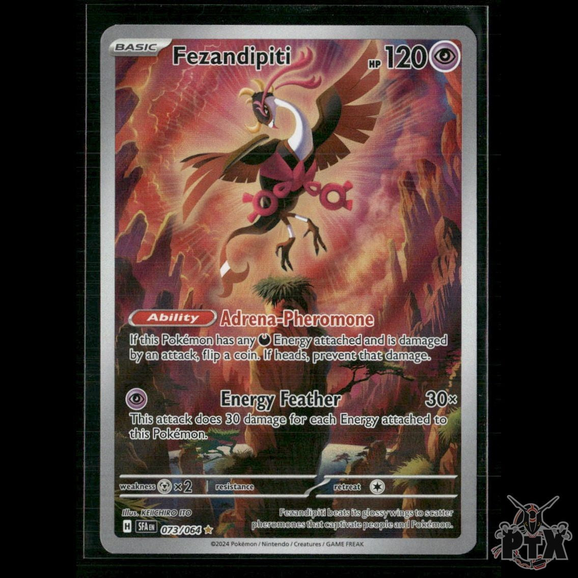 Fezandipiti 073/064 SV: Shrouded Fable NM Pokemon