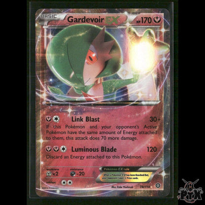 Gardevoir EX 78/114 XY - Steam Siege NM Pokemon