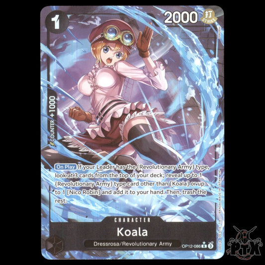 Koala (Alternate Art) OP12-086 Legacy of the Master NM One Piece