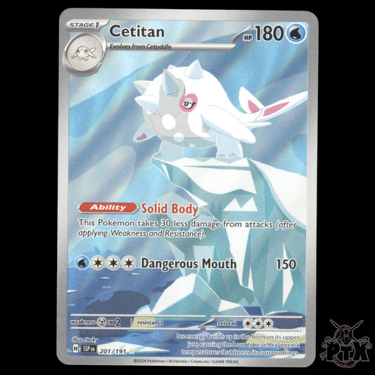 Cetitan #201/191 Surging Sparks NM/Near Mint Pokemon 2024