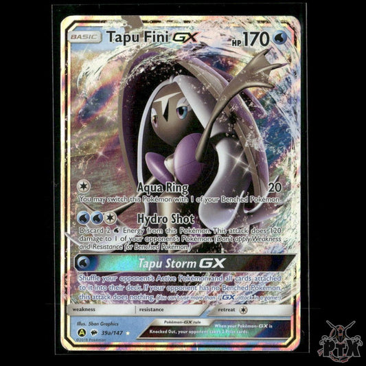 Tapu Fini GX 039a/147 Alternate Art Promos MP Pokemon