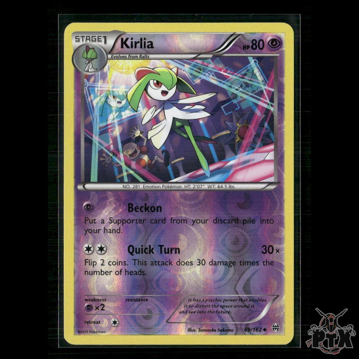 Kirlia 69/162 XY - BREAKthrough NM Pokemon