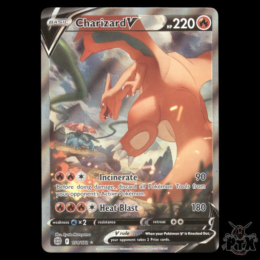 Charizard V #154/172 Brilliant Stars NM/Near Mint Pokemon 2022