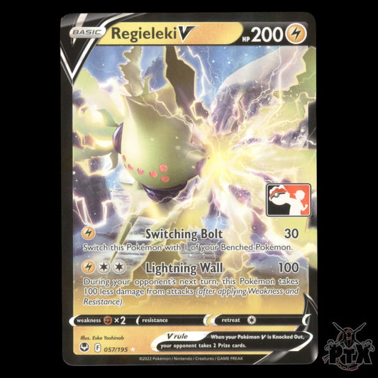 Regieleki V Play! #057/195 Prize Pack Series Three NM/Near Mint Pokemon 2022