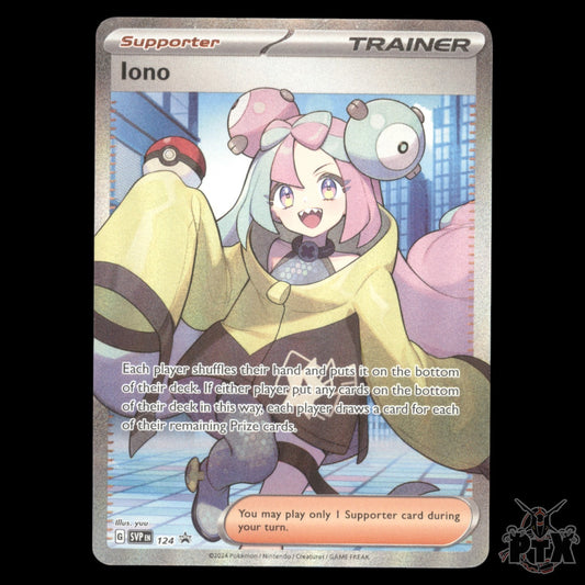 Iono #124 Scarlet & Violet Promo NM/Near Mint Pokemon 2024