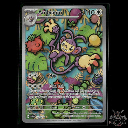 Ambipom 107/094 ME02: Phantasmal Flames NM Pokemon
