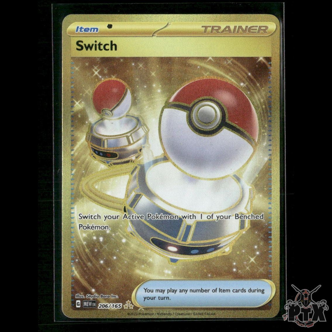 Switch 206/165 SV: Scarlet & Violet 151 NM Pokemon