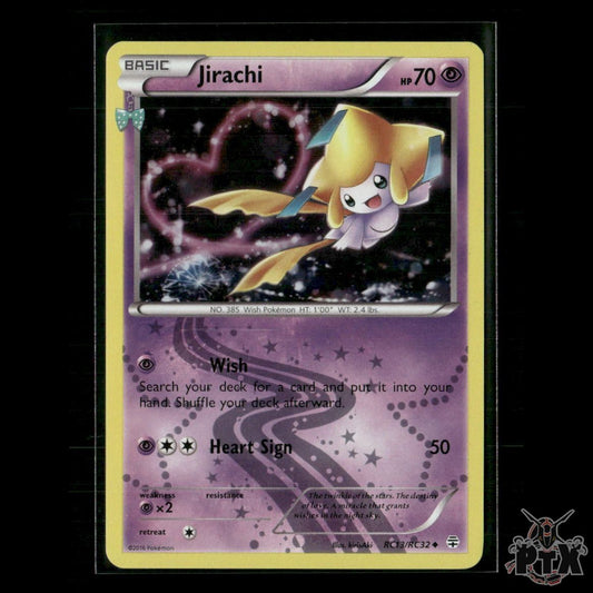 Jirachi RC13/RC32 Generations: Radiant Collection MP Pokemon