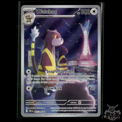 Watchog 097/086 ME04: Chaos Rising NM Pokemon